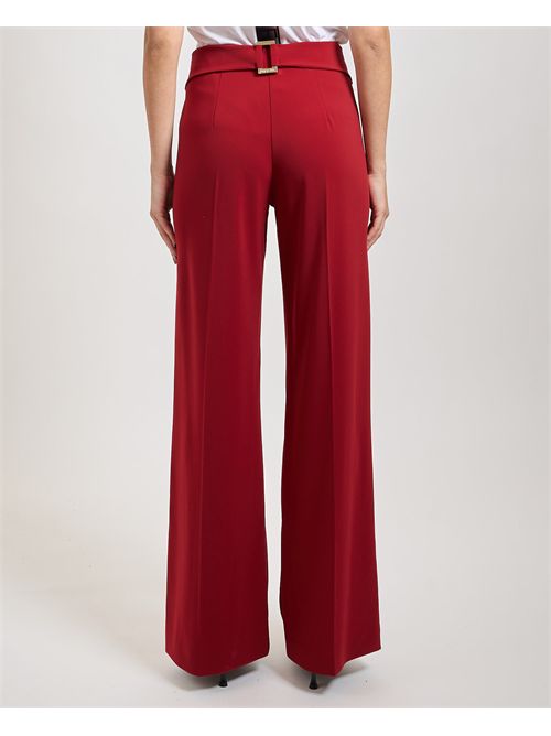 Pantaloni a palazzo donna Patrizia Pepe con cintura PATRIZIA PEPE | 8P0731-A6F5R862